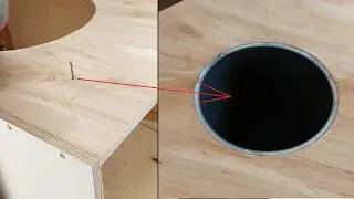 How to Cut and Make a Bass Reflex Port