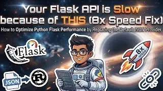 How to Optimize Python Flask Performance by Replacing the Default JSON Provider