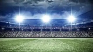 Stock Footage - Stadium at Night