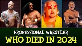 WWE Professional Wrestler Who Died in 2024 - Wrestler Death In 2024