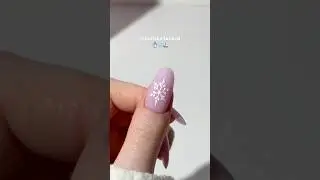 Snowflake Nail Tutorial ❄️ Products from Geli Potion ☃️ #nailart #naildesign #nails #nailinspo