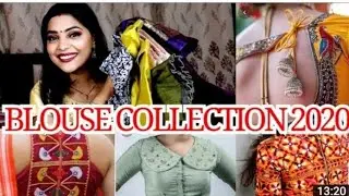 मेरा frst designer  ब्लाउज़ collection with unique design ❤️❤️INSP by @ABHIKSHA