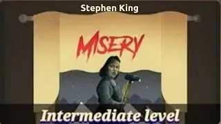 English with Misery by Stephen King - Audiobook with text