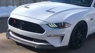 💪Mustang s550 Cervini Chin Spoiler Install