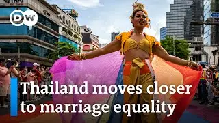 Thai parliament passes first reading on draft bills to legalize same-sex marriage | DW News