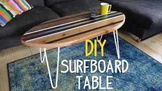 Super Simple Surfboard Table Build!