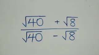 A Very Hard Square Root Math Simplification 