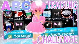 ABC TRADING CHALLENGE with my Friends GONE SERIOUSLY WRONG! //Roblox Royale High TRADING