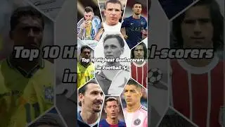 Top 10 Highest goal score player in football #top #goal #football #ronaldo