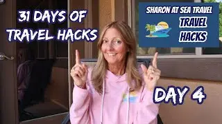 31 days of Travel Hacks | Packing Tips | Day 4 | Sharon at Sea Travel
