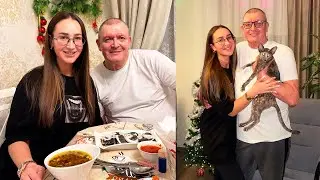 Ольга Бузова показала как встречает и провожает ее папа Игорь Дмитриевич