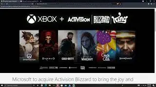 Microsoft buys Activision Blizzard for $68.7 Billion!!