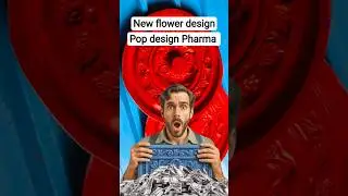 New flower design | pop design flower pharma #popdesign #shorts