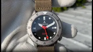 Дайверские механические часы Автомат #edc Diver's mechanical watch Automatic #watch #часы