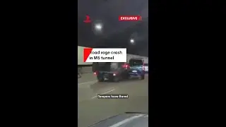 Road rage crash in M5 tunnel