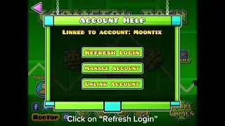 How to change your name in geometry dash-step by step tutorial