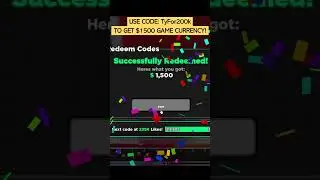 Flag Wars Code for 200K likes #shorts (Roblox Flag Wars Code)