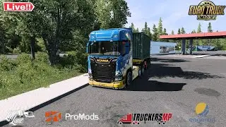 🔴LIVE SIMULATOR GAMING |ETS2 |ATS | TruckersMP |engeron VTC