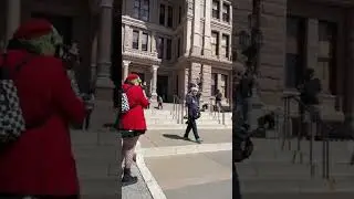 `Dr. Lulu Speaks at the Capitol, Austin, TX Supporting Transgender Youth, 3/1/22
