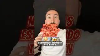 CUIDADO con esta ESTAFA TELEF&Oacute;NICA ⚠️ (&iquest;Qu&eacute; dices al contestar una llamada?) #estafas #delito