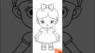 Drawing a Princess Dress Made Easy for Beginners