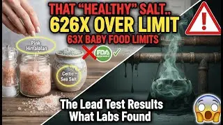 PSA: Your Celtic Sea Salt Has 252+ ppb Lead | Safe Alternatives Inside