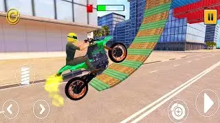 Xtreme Tricky Bike Stunt Racing Gameplay | Bike Games | Bike Racing Game 3d