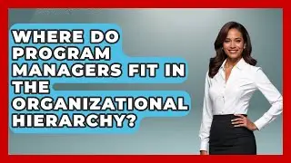 Where Do Program Managers Fit in the Organizational Hierarchy? | The Project Manager Toolkit News