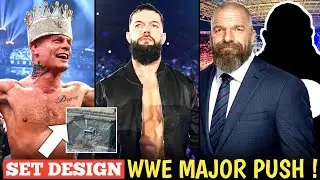 WWE Star Major Push Set🤯| Royal Rumble Set Design Leak | Finn Balor Babyface Turn | Rumble Winner