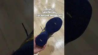 Nike LeBron 22 Solid Outsole Traction and Squeak Test #fyp #lebron22