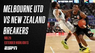 NBL Mini: Melbourne United vs. New Zealand Breakers | Extended Highlights