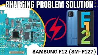 Samsung F12 (SM-F127) charging not working problem solution with Schematic Diagram | DMR SOLUTION