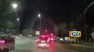 Live UK Dashcam Roadtrip Wigan To M&S Ashton-under-Lyne At Night 🌙