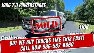 OBS Powerstroke: 1996 F-350 7.3 Powerstroke with 5 Speed transmission.