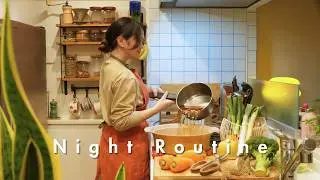 Night Routine🌙An Ordinary Japanese Mom&rsquo;s Cozy Evening |SUKIYAKI🍲Overnight Bagels🥯 Daily Vlog