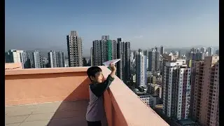 Kid flying Paper plane for longest time in the air HONG KONG |  world record paper plane designer