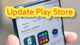 mise &agrave; jour Play Store