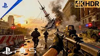 Russian Jamming Tower Taken Down in New York | Call of Duty (4K60FPS Ultra-Realistic)
