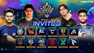 [🔴LIVE] RAO LEGENDS CUP | ESP INV G1 | WHERE LEGENDS FIGHT FOR GLORY |FT@EXE-KaziEX@Flickerz7 ​​