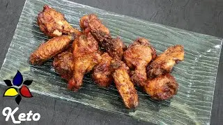 Crispy, Sweet and Spicy Hot BBQ Chicken Wings | Keto Chicken Wings | Keto Recipes | Paleo Wings