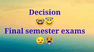 UGC decision regarding final semester exams