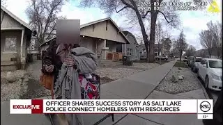 Police officer’s interaction with woman highlights efforts to connect homeless with resources