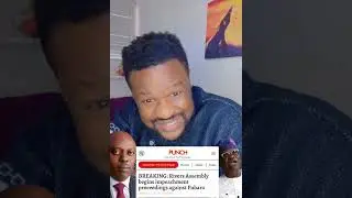 Breaking!!! Rivers State House Of Assembly begins proceeding to impeach Governor Fubara & his deputy