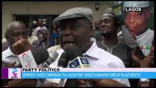 Dokpesi takes campaign to Lagos PDP, insist Makarfi group is authentic
