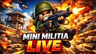 🔴 LIVE: Playing with SUBSCRIBERS! 🎮 Mini Militia Custom Rooms #minimilitia