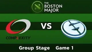 Evil Geniuses vs compLexity Gaming &mdash; Game 1 &bull; Group Stage &mdash; Boston Major Top Games Dota 2