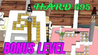 Stacky Dash level 695  | Bonus stage very nice 👍 #mobilegameroom #gameplay #stackydash