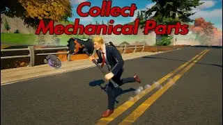 Fortnite* Collect Mechanical Parts, Week 1 Season 6 Chapter 2.
