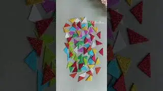 Planter pot ideas/ glitter sheet craft ideas #youtubeshorts #shorts #diy #craft #planter