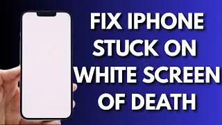 How To Fix iPhone & iPad Stuck On White Screen
